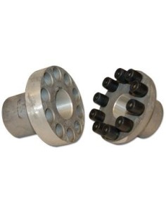 JUNTA ELASTICA ZG104 MOTOR Ø.38 mm - BOMBA Ø.35 mm